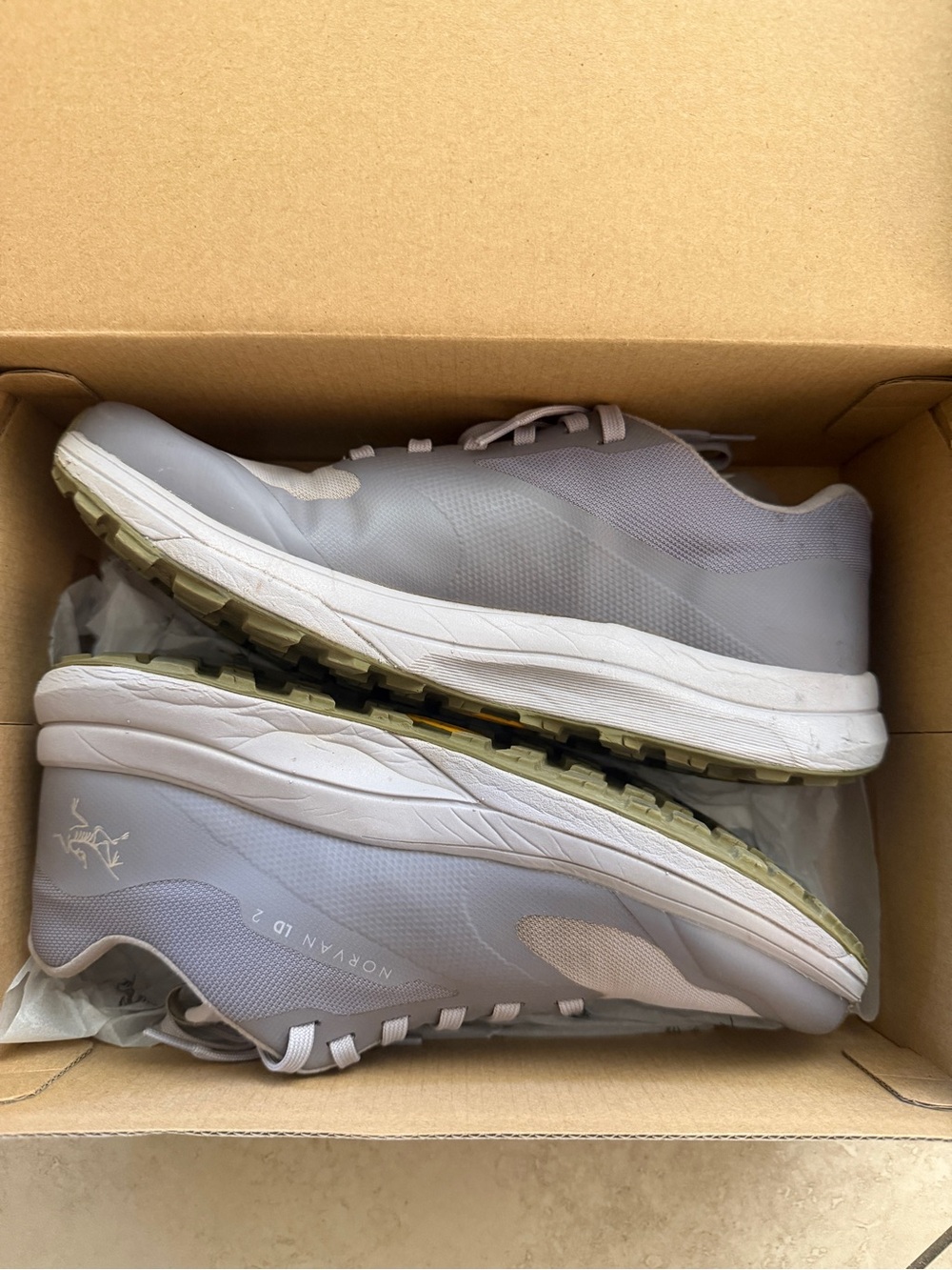 Arc’teryx Norvan LD 2 Women’s Lightweight Trail Shoes Size 6 Grey